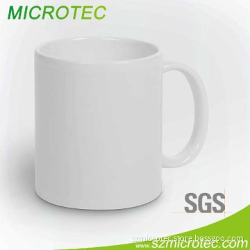 11oz White Mug with Pearl Coating, Grade AA (MT-B001AA)
